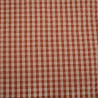 Seersucker ELI Pfirsich / Cognac